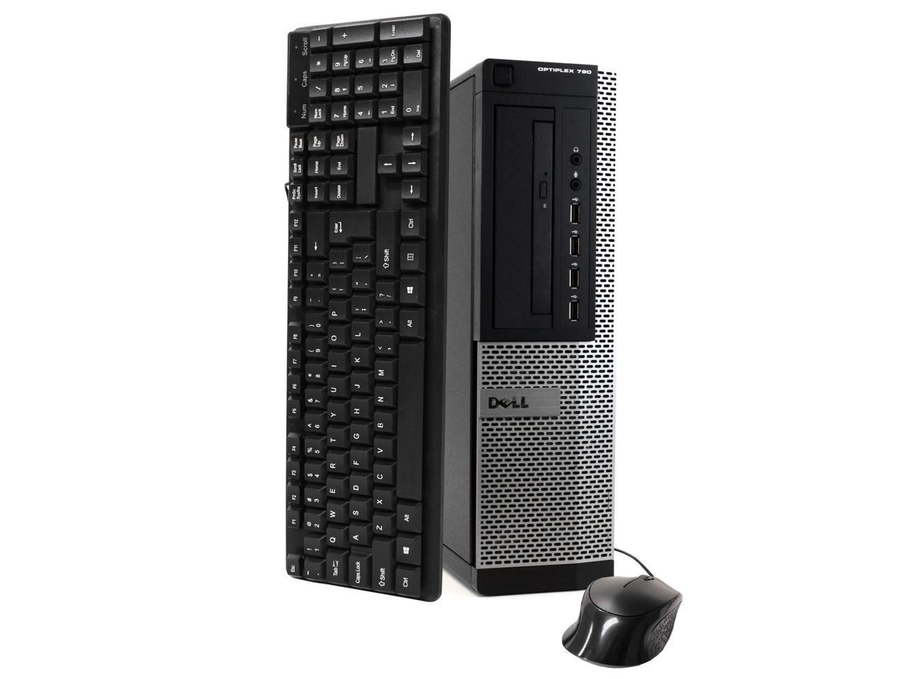 Dell OptiPlex 790 Desktop Computer PC, 3.30 GHz Intel i7 Quad Core Gen 2, 8GB DDR3 RAM, 1TB Hard Disk Drive (HDD) SATA Hard Drive, Windows 10 Home 64bit